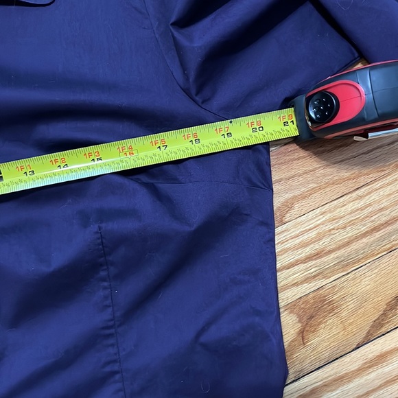 George- long sleeve plum button down dress shirt- like new - Picture 9 of 10